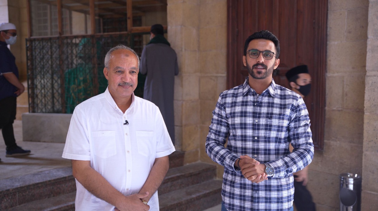 الدكتور أسامة طلعت والزميل محمد أسعد  (2)