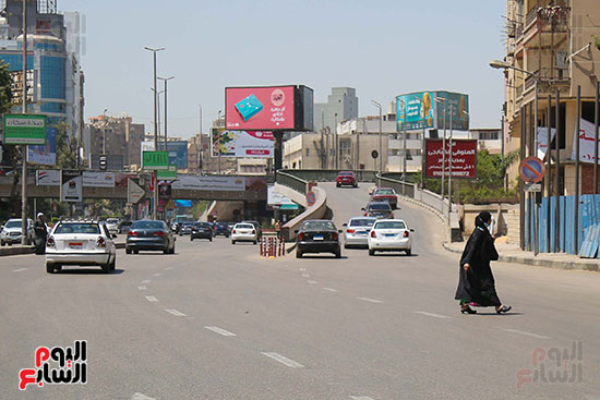 شوارع القاهرة خالية بسبب الاجازة (1)