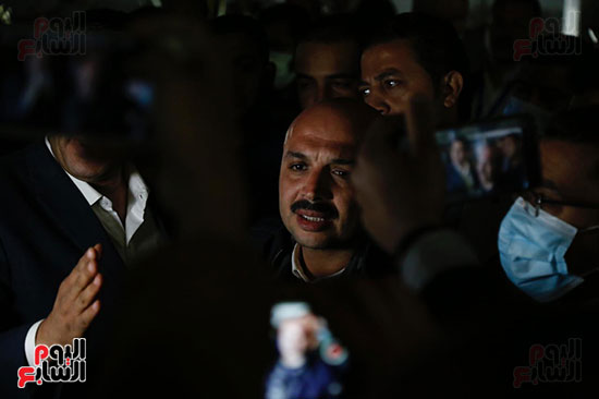 محمد سعد عبد الحفيظ الفائز فى انتخابات الصحفيين