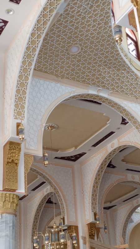تحفة معمارية فى المسجد