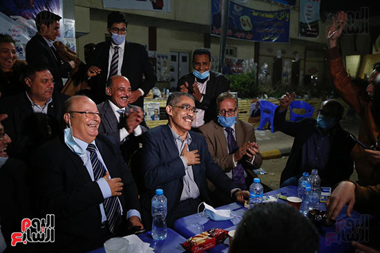 ضياء رشوان بعد إعلان فوزه نقيبا للصحفيين