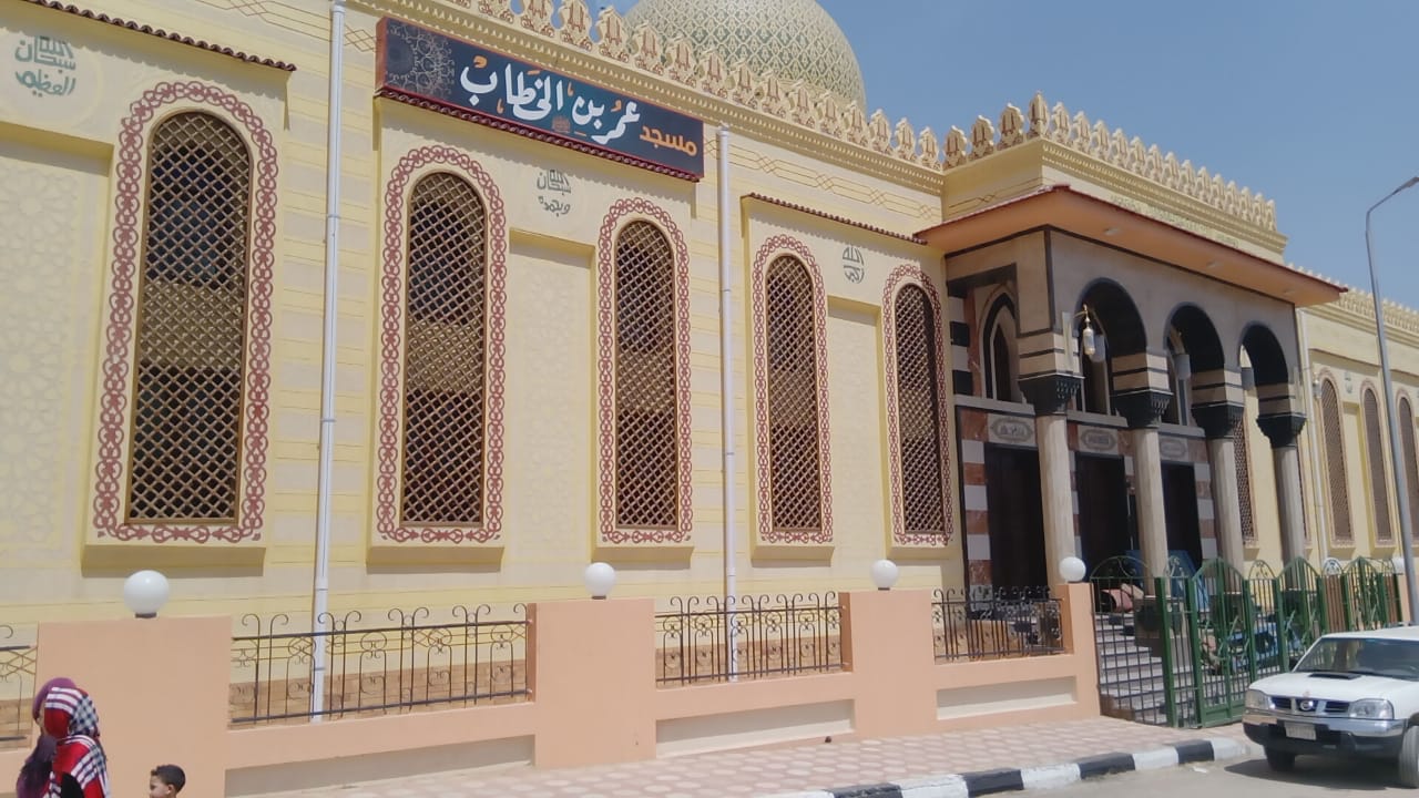مسجد عمر بن الخطاب أكبر مساجد البحيرة (2)
