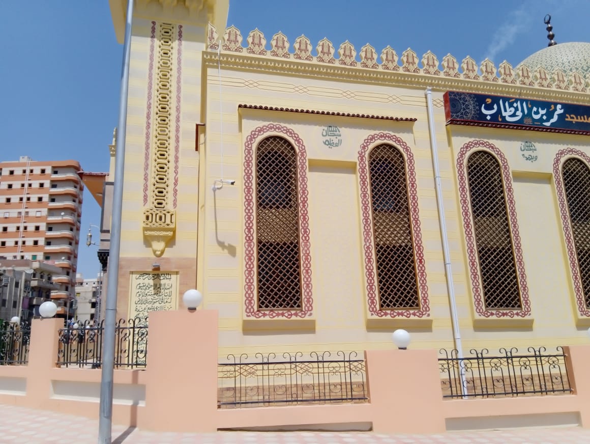 مسجد عمر بن الخطاب أكبر مساجد البحيرة (4)