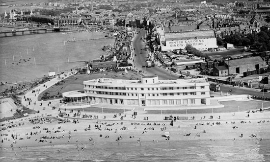 فندق ميدلاند والواجهة البحرية ، موريكامب ، 1934
