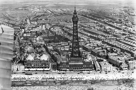 برج بلاكبول وحدائق الشتاء ، 1920
