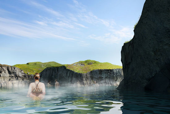 حمام الحيوية فى ايسلندا (2)