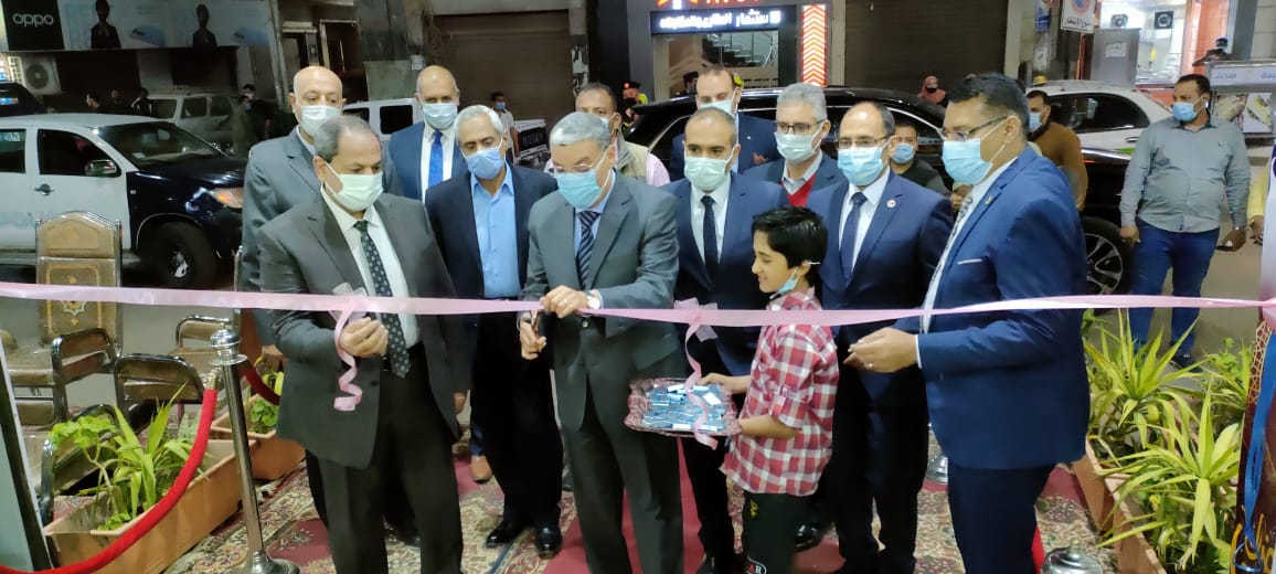 محافظ المنيا يفتتح معرض اهلا رمضان محافظ المنيا يفتتح معرض اهلا رمضان