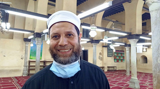 الشيخ جابر محمد عبد الكريم ، إمام مسجد أبو المكارم