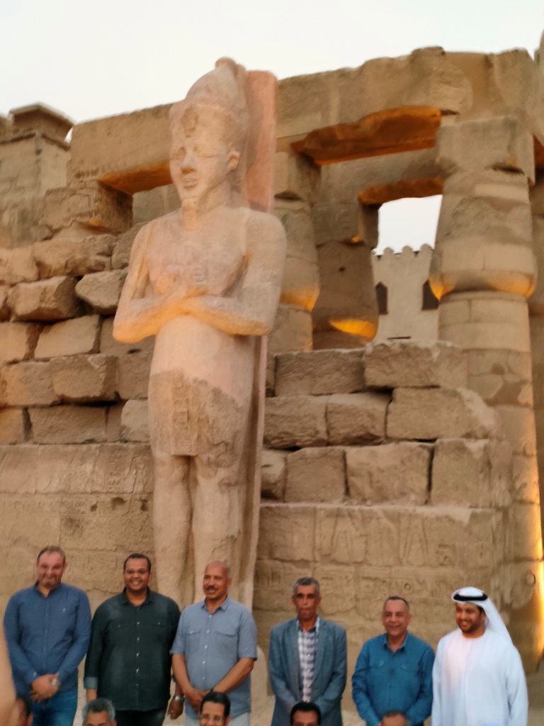 الفرعون رمسيس الثانى يحتفل بعودة تماثيله لواجهات معبده بعد آلاف السنين (6)