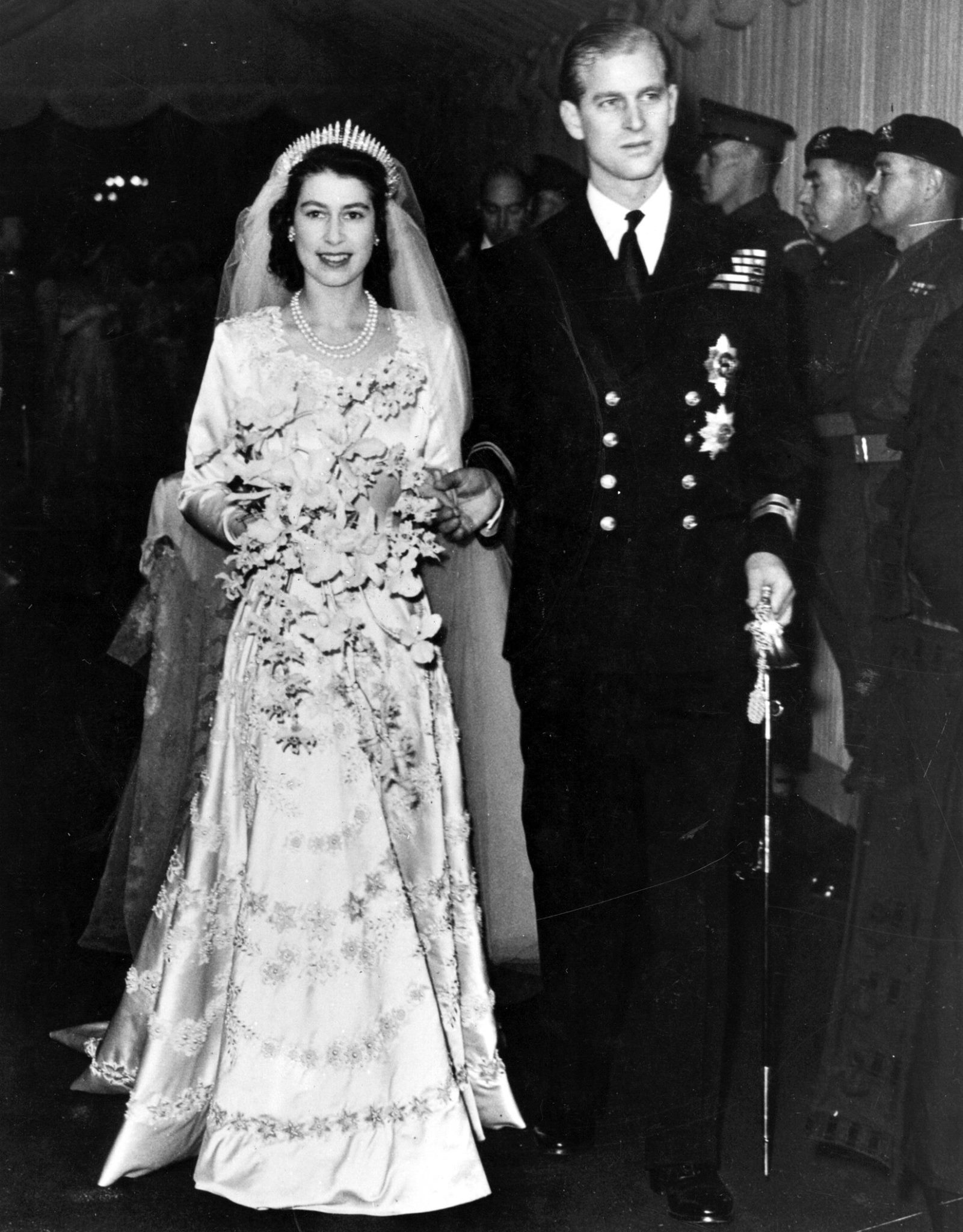 زواج الأمير فيليب والأميرة إليزابيث