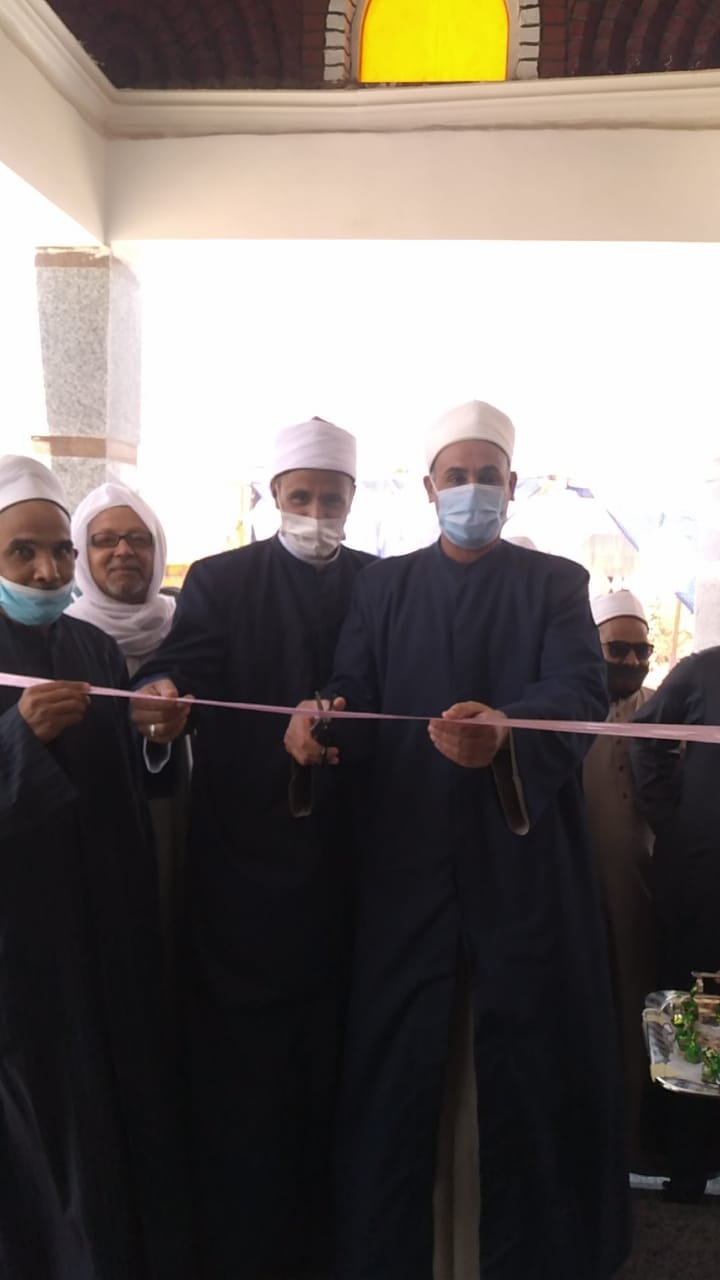 افتتاح مسجد آل البيت بقرية الحليلة بمدينة إسنا