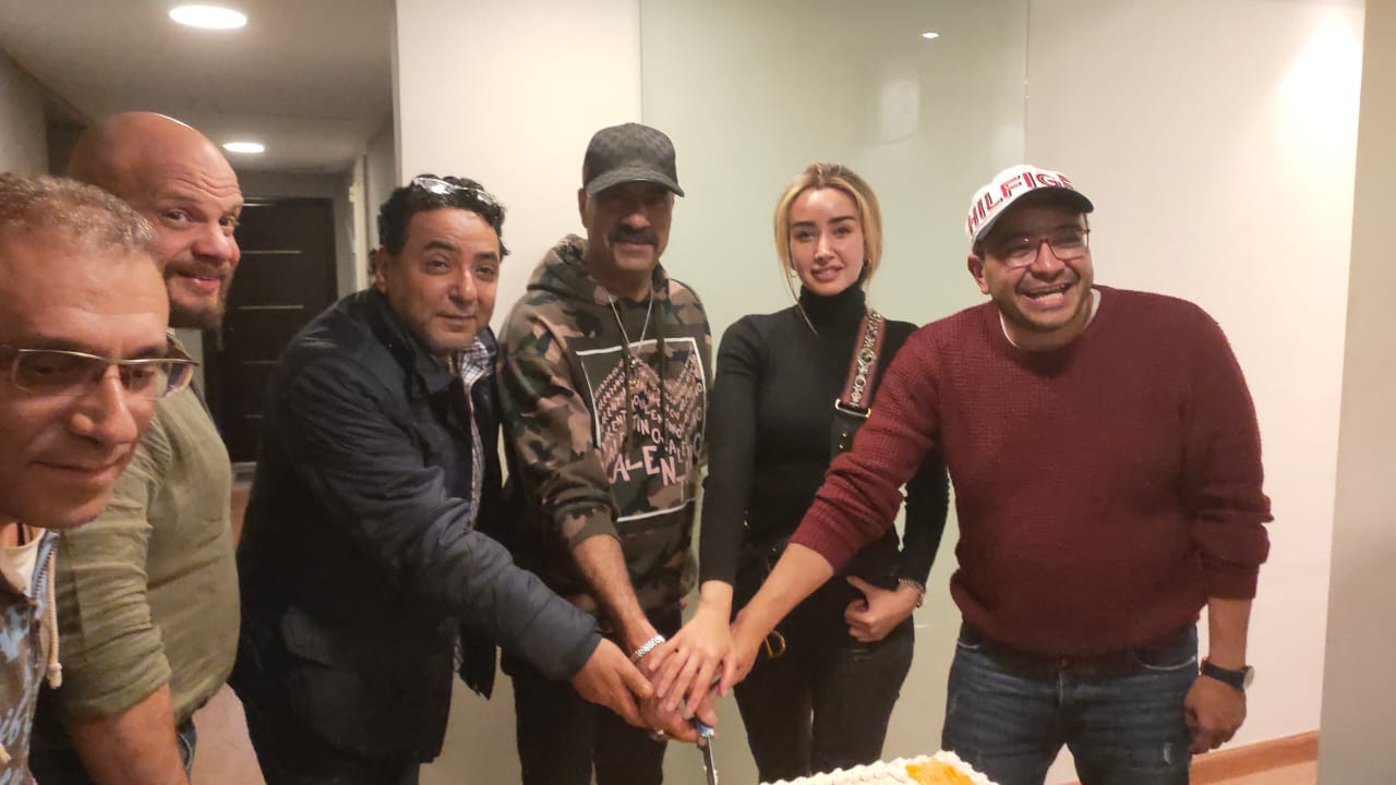 محمد سعد وهنا الزاهد وفريق عمل مسلسل 29 يوم محمد سعد وهنا الزاهد وفريق عمل مسلسل 29 يوم