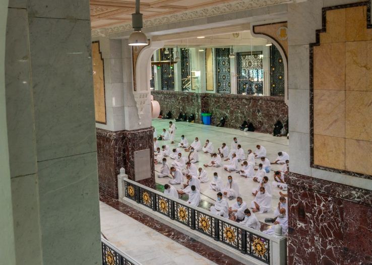 الصلاة فى المسجد الحرام