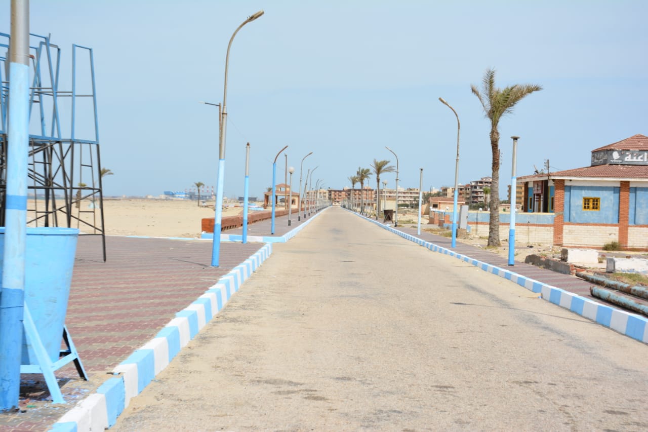 خلو الشواطئ بجمصة خلو الشواطئ بجمصة