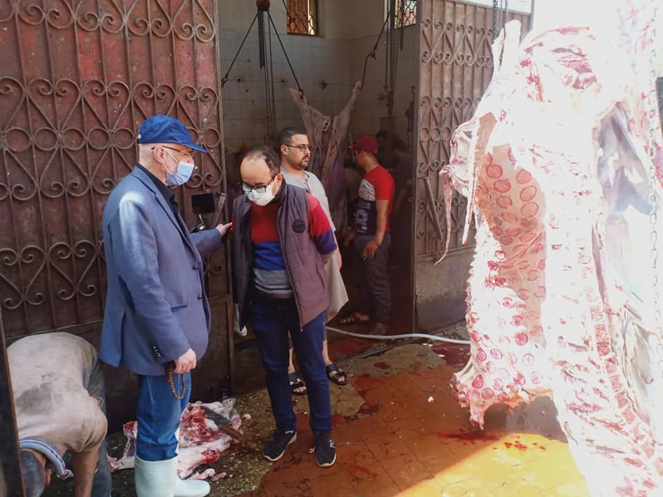 ذبح المواشي داخل المجازر ذبح المواشي داخل المجازر