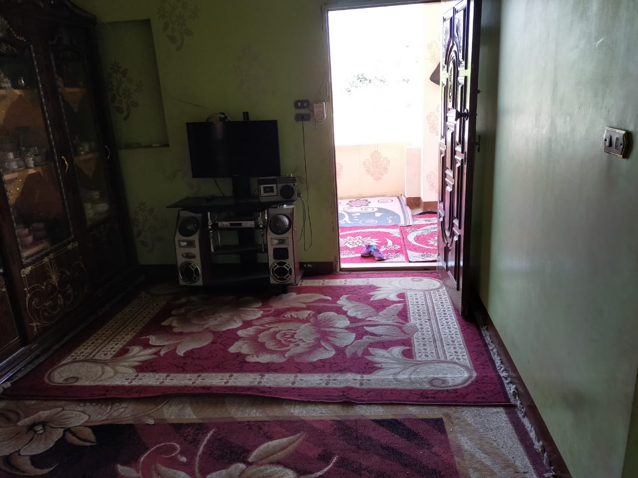 سرح جريمة مقتل طفلة رضيعه وسرقة قرطها بالمحلة (1)