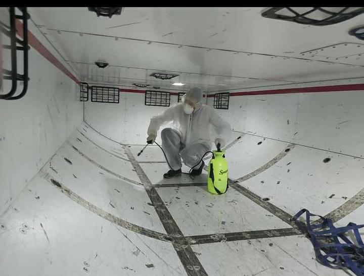 عمليات تعقيم موسعة بجميع المطارات المصرية استعدادا لعطلة عيد الفطر المبارك (6)