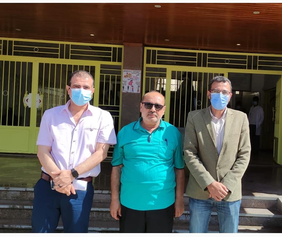 مدير صحة شمال سيناء يتفقد مستشفى الشيخ زويد