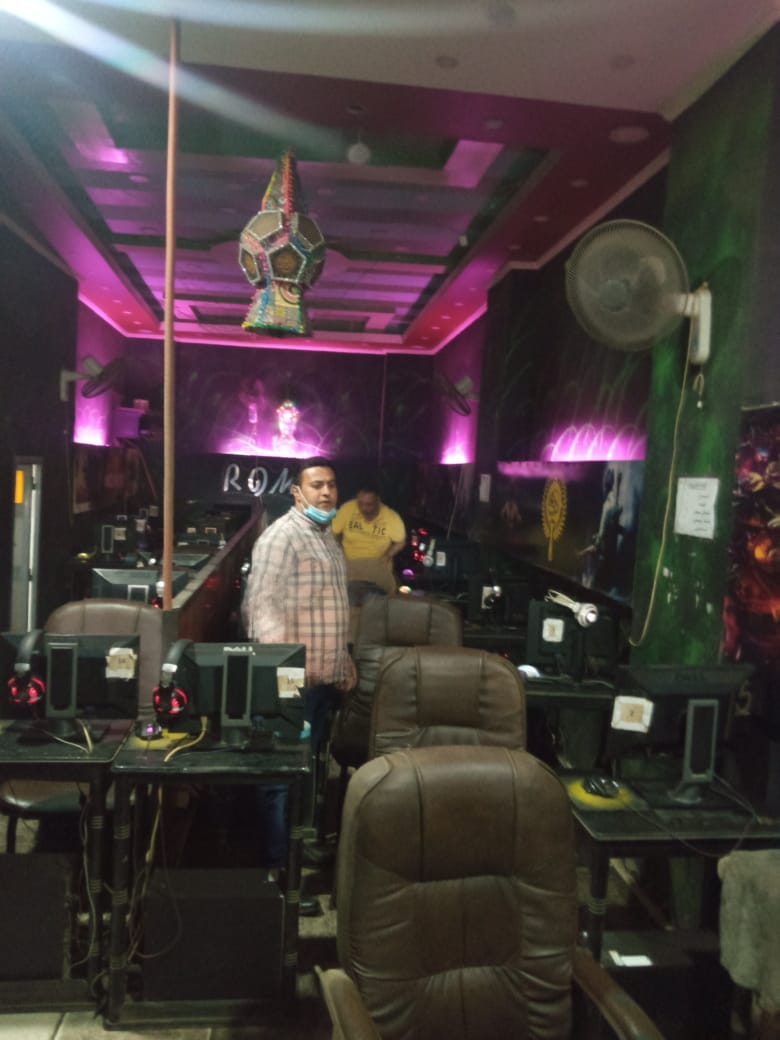 حملات على المحال المخالفة بالجيزة