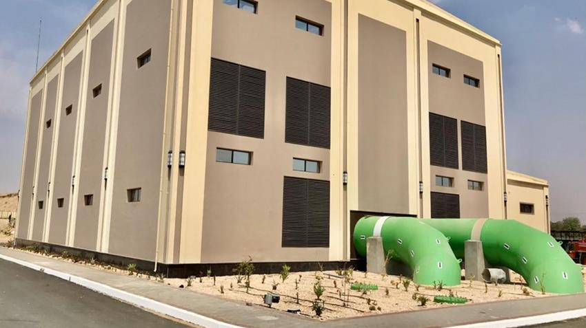 محطة معالجة مياه مصرف المحسمة بسرابيوم (3)