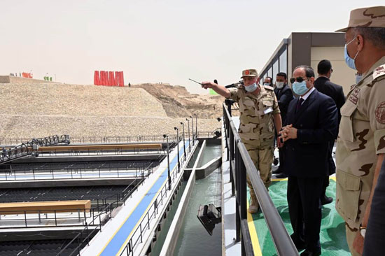 محطة معالجة مياه مصرف المحسمة بسرابيوم (10)