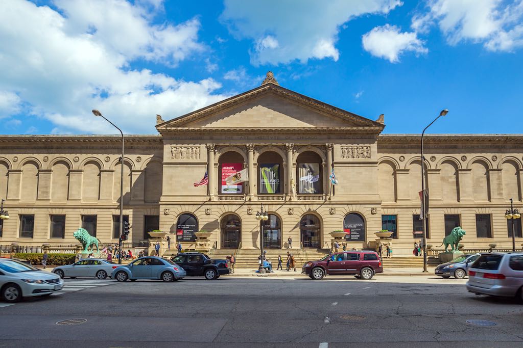 يمتلك معهد شيكاغو للفنون واحدة من أبرز مجموعات الفن الانطباعي وما بعد الانطباعي في العالم