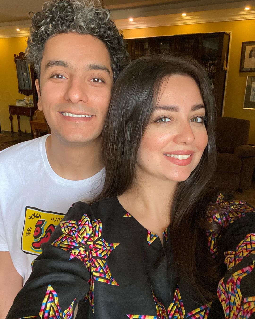 هبة مجدي وزوجها محمد محسن هبة مجدي وزوجها محمد محسن