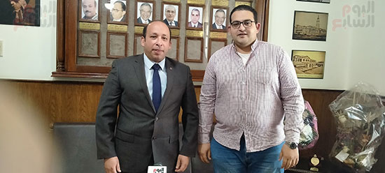الدكتور حسام صلاح مدير مستشفيات جامعة القاهرة (3)