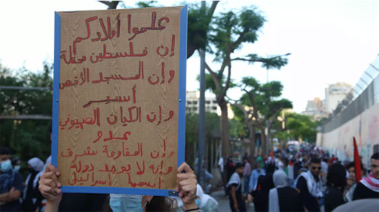 مظاهرات لبنان تضامنا مع فلسطين (2)