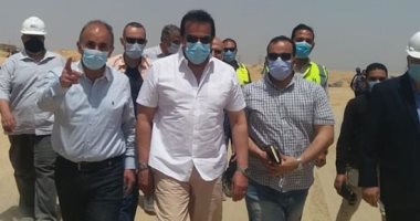 وزير التعليم العالى خلال تفقد جامعة الزقازيق الأهلية وزير التعليم العالى خلال تفقد جامعة الزقازيق الأهلية