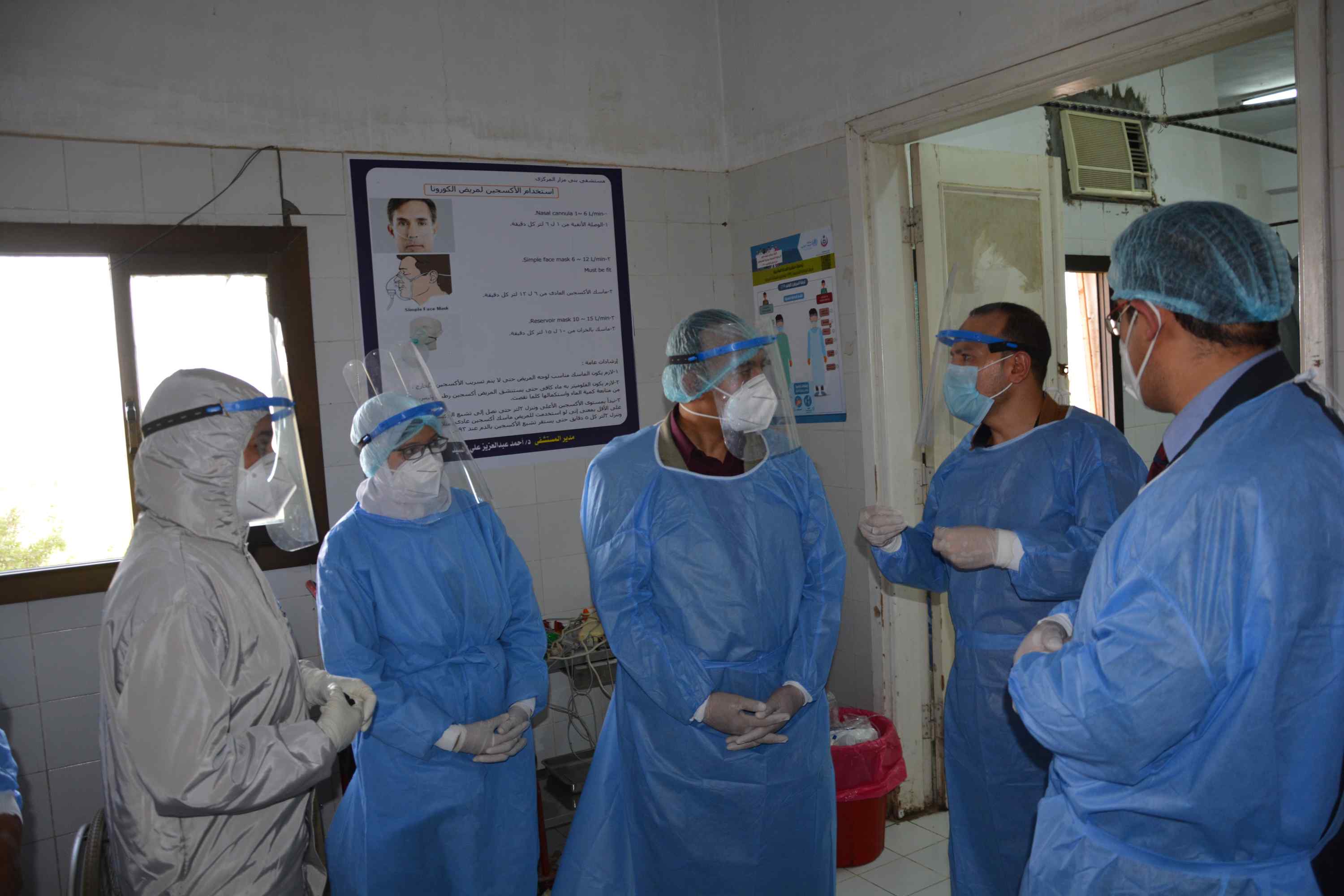 نائب محافظ المنيا يتابع الخدمة الصحية بمستشفى بنى مزار (4)