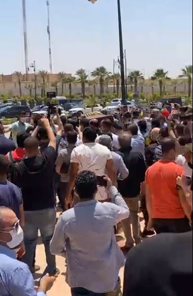 جثمان الراحل سمير