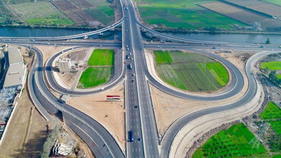 طريق شبرا - بنها الحر أول مشروع عملاق بالدلتا بتكلفة 3.3 مليار جنيه (5)