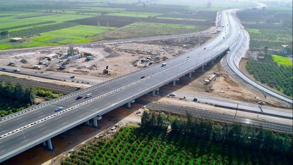 طريق شبرا - بنها الحر أول مشروع عملاق بالدلتا بتكلفة 3.3 مليار جنيه (6)