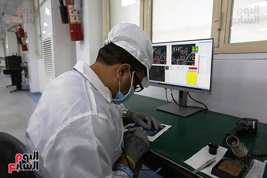  افتتاح مصنع إلكترونيات الهيئة العربية للتصنيع (14)