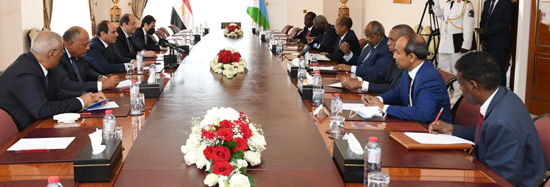 زيارة الرئيس السيسى إلى جيبوتي (6)