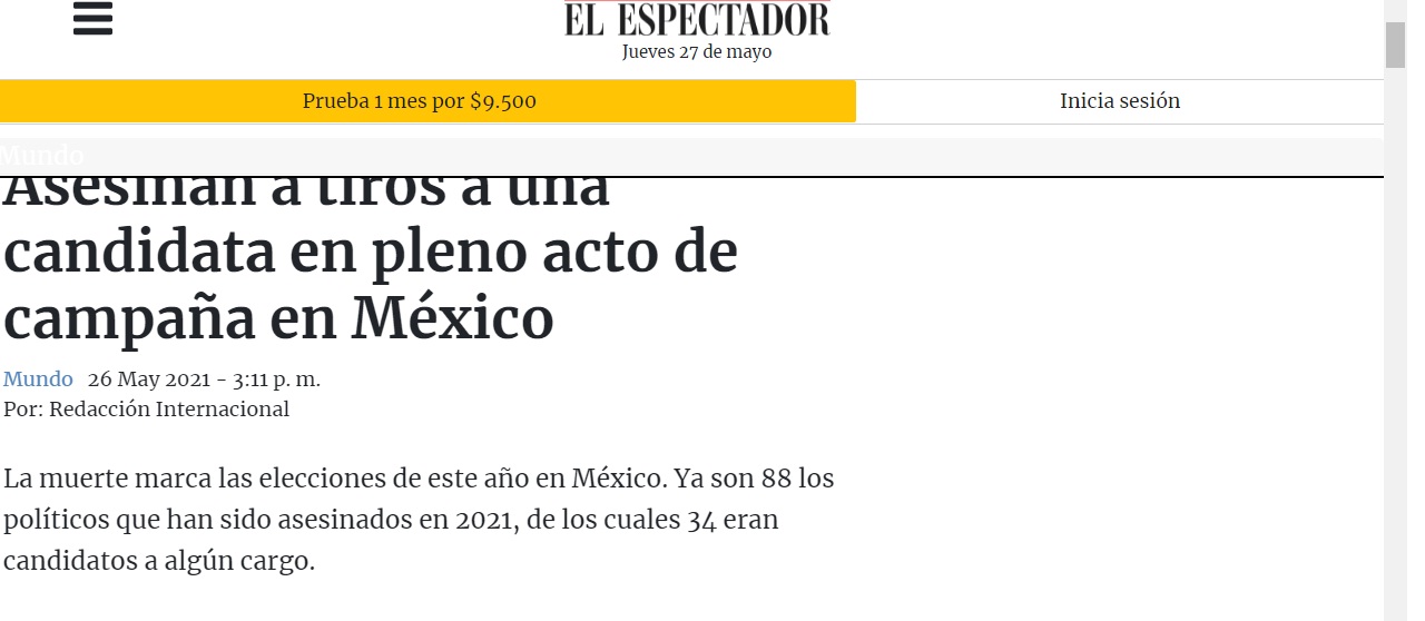 صحيفة مكسيكية الانتخابات 