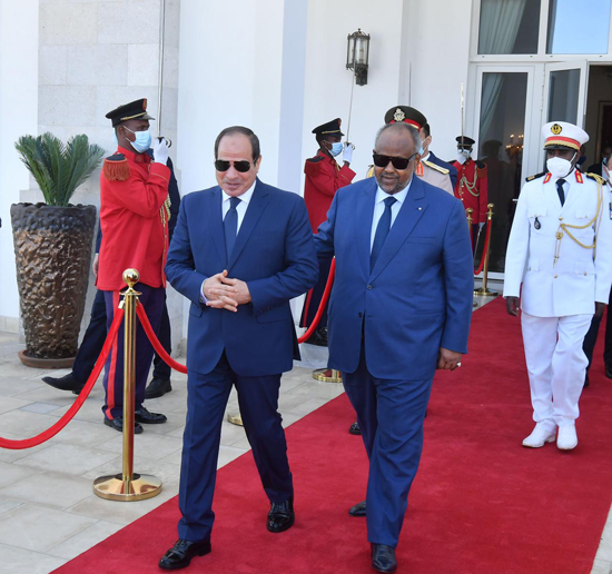 زيارة الرئيس السيسى إلى جيبوتي (1)