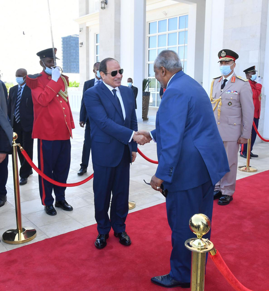 زيارة الرئيس السيسى إلى جيبوتي (3)