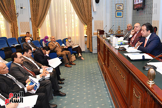 أجتماع لجنة النقل برئاسة النائب علاء عابد  (12)
