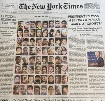 غلاف نيويورك تايمز