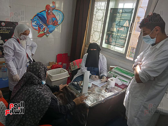 تلقي-اللقاح-بالمركز-الطبي-بكفر-الشيخ
