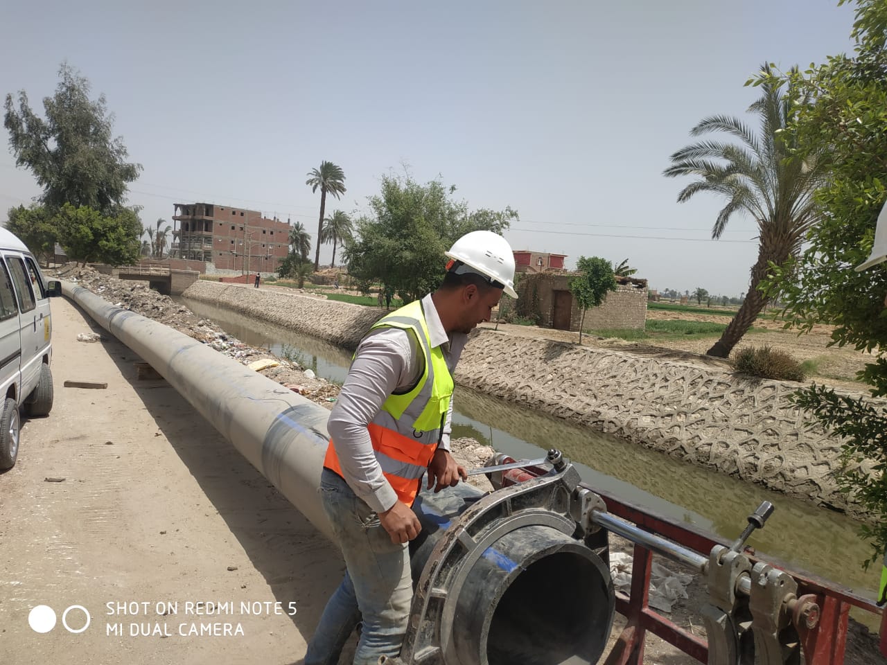  مشروع الصرف الصحي بقرية الصفيحة (2)