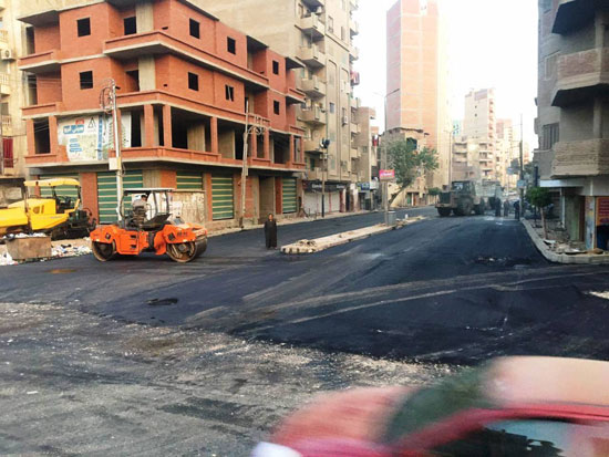 رصف شوارع مدن محافظة الغربية وإعادة الشئ لأصله (4)