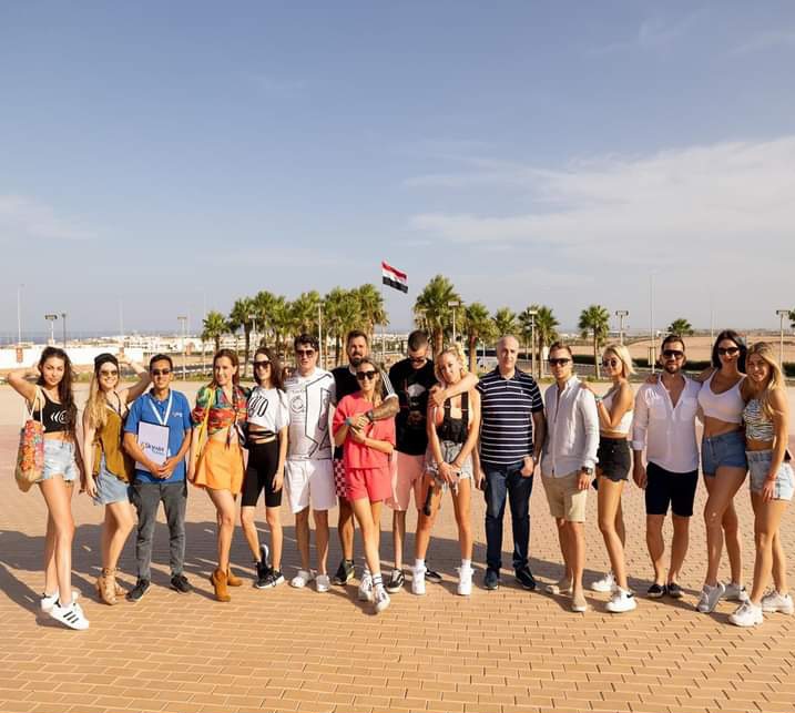 مدونو كرواتيا وصربيا فى رحلة سفارى بشرم الشيخ (8)