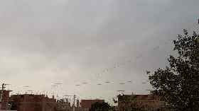 الغيوم تغطى سماء محافظة أسوان فى طقس متقلب (5)