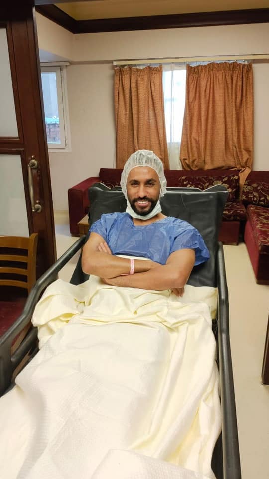 حسام عاشور يستعد للخضوع لجراحة الصليبى