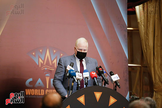 المؤتمر الصحفي للاعلان عن تفاصيل كأس العالم للجمباز (20)
