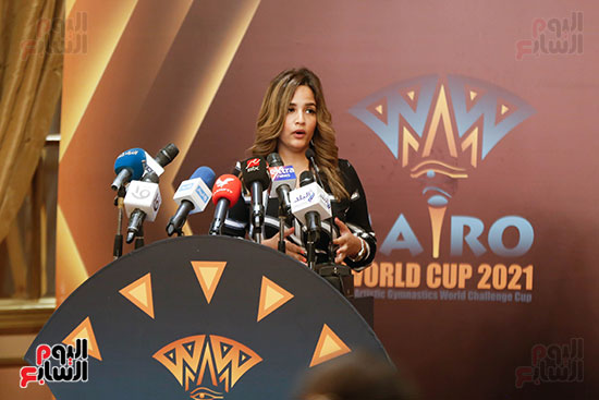المؤتمر الصحفي للاعلان عن تفاصيل كأس العالم للجمباز (6)