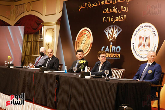 المؤتمر الصحفي للاعلان عن تفاصيل كأس العالم للجمباز (2)